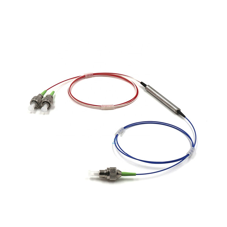 Low PDL DWDM MUX DEMUX 3 Port Polarization Insensitive Optical Circulator