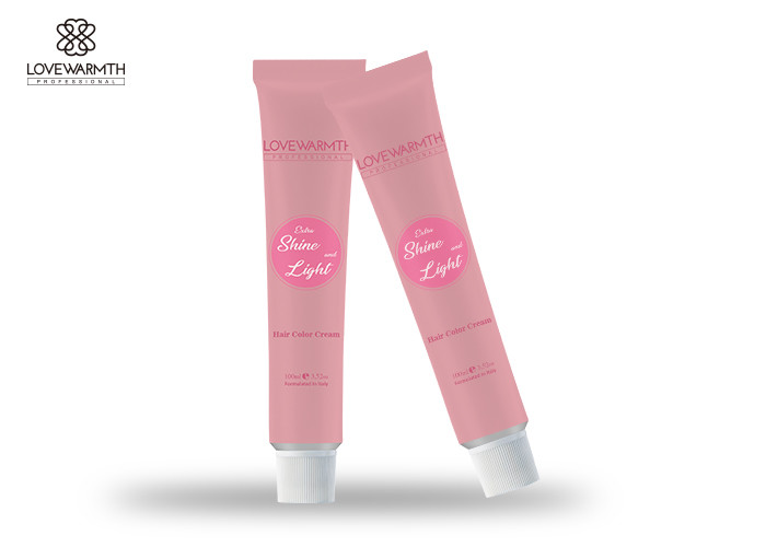 Bouncy / Shine Pigment Hair Dye Cream , Permanent Creme Hair Color For Colorist