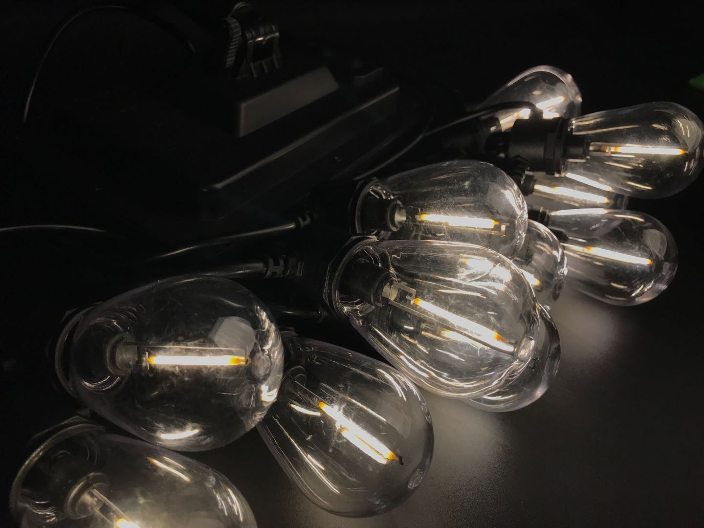 Solar Light Outdoor Christmas String Lights S14 Edison Bulb Solar Lamp For Garden Decoration LED Garland 27ft IP65 Waterproof