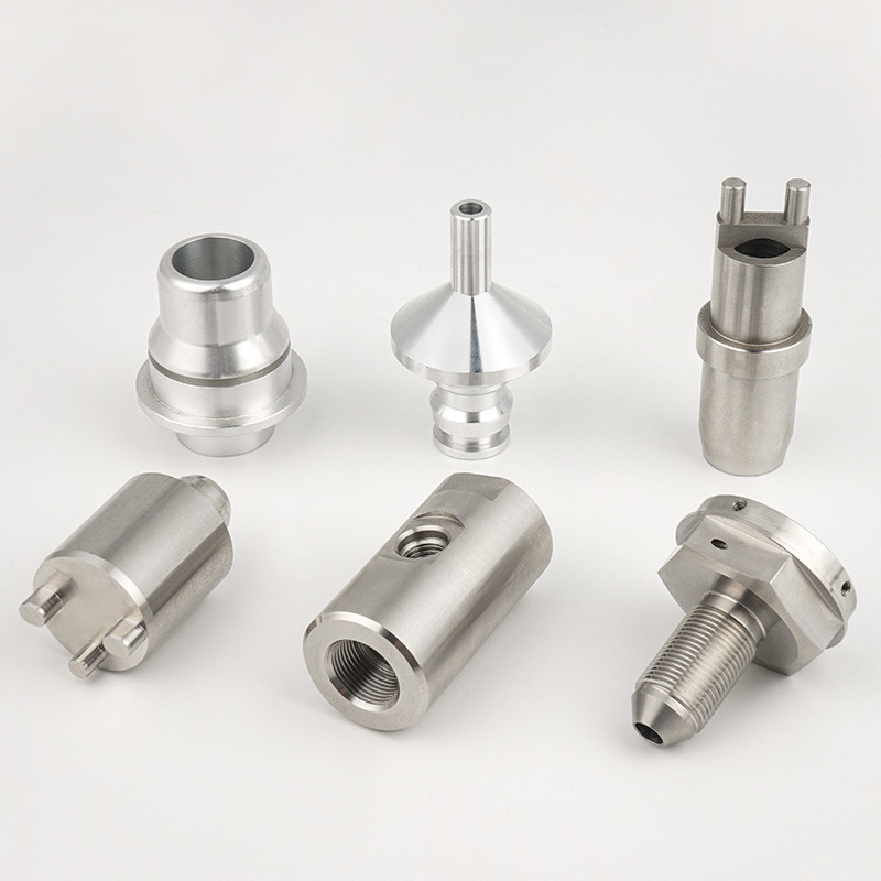 Anodizing Aluminium Spare Parts Turned Broaching Drilling Processing