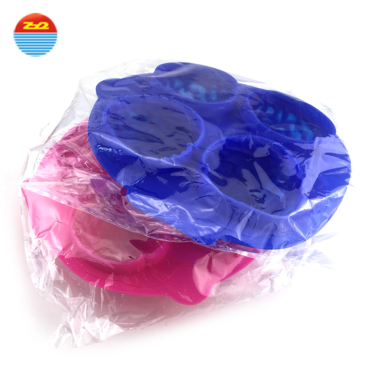 Factory wholesale silicone Ice Tray Cake mold Custom Brain ice cube tray mold size shape