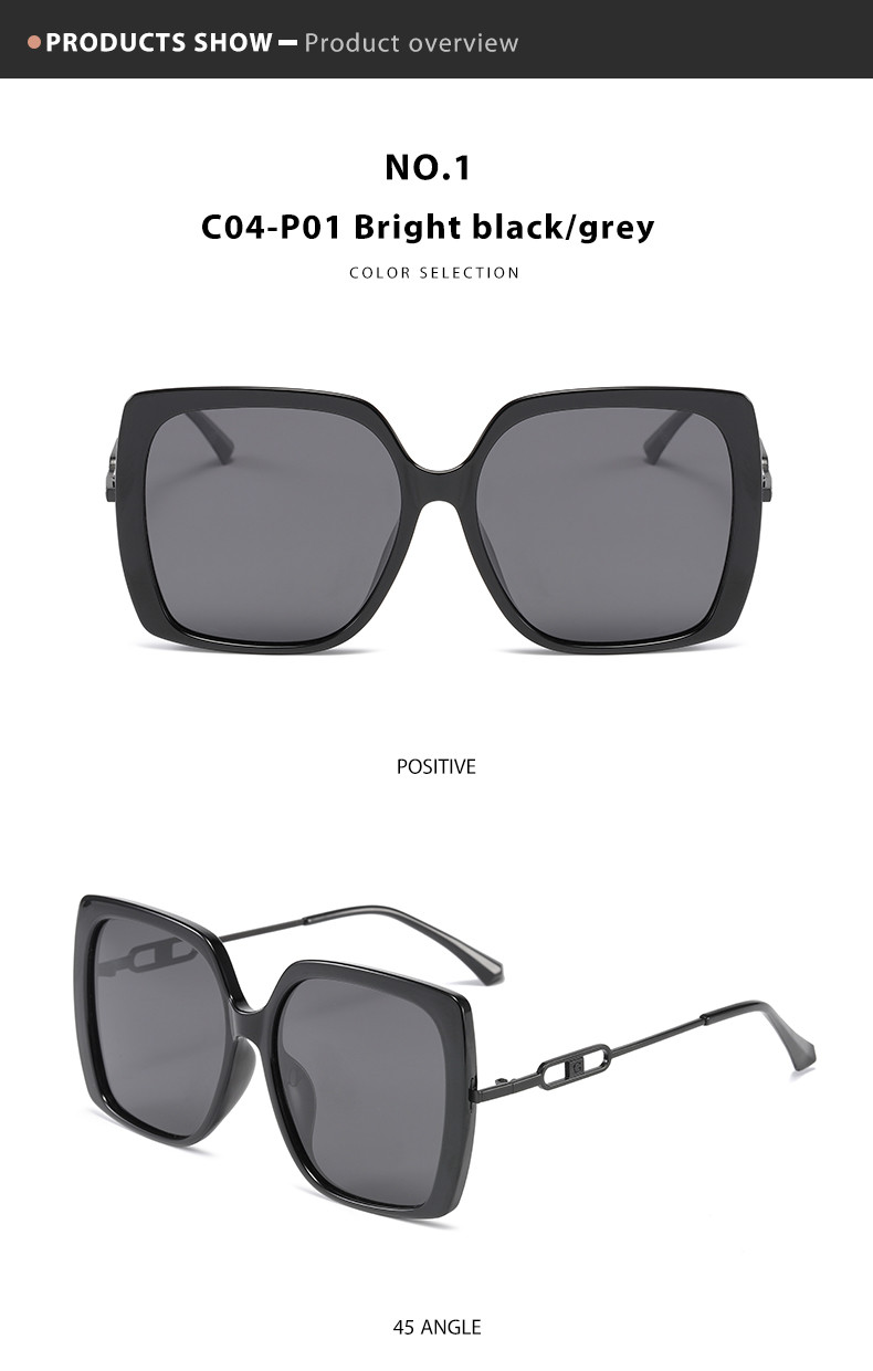 Customizable Box Round Face Sunglasses Metal Injection Frame For Women