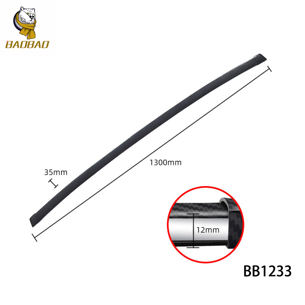 Carbon Fiber LED Tail Light Strip Red 1000LM For Car For Motorcycle