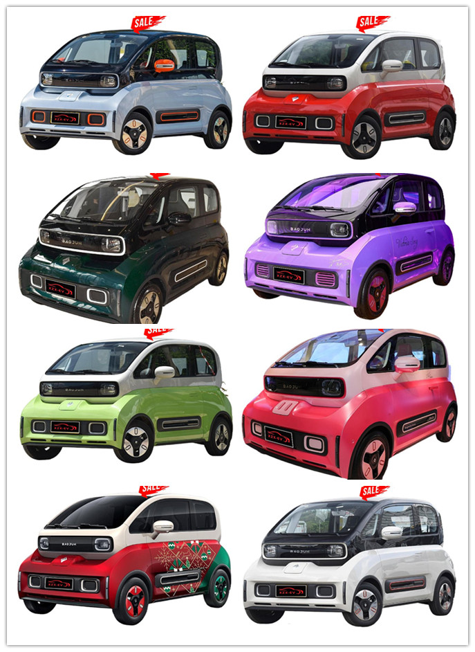 2023 Energy Vehicle Wuling Baojun Mini Ev Car with Euro VI Emission Standard in Mint Color