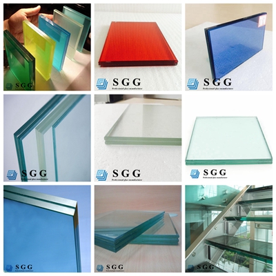 6mm laminated frosted glass sheet
