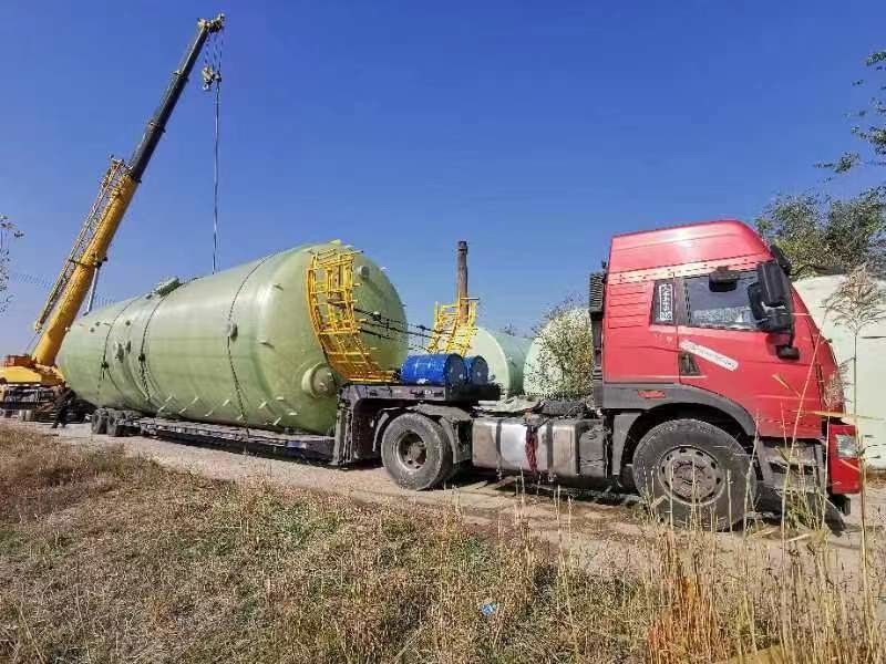 Vertical FRP Chemical Storage Tank For Wastewater Treatment
