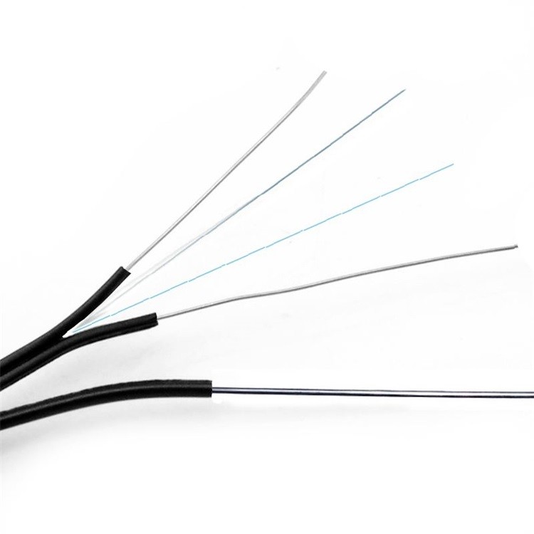LSZH Sheath 1000m 2 Core Butterfly Leather 3.0 Fiber Optic Cable Bend Resistant