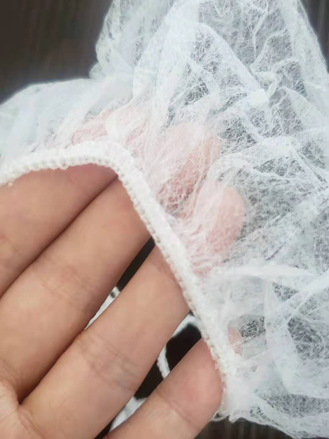 Manufacturer Disposable PP Nonwoven Beard Cover Beard Protecting Net Beard Guard Covers used in food industry health care