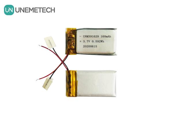 391629 Rechargeable Lithium Polymer Battery 3.7V 160mAh Lipo Battery for Smart