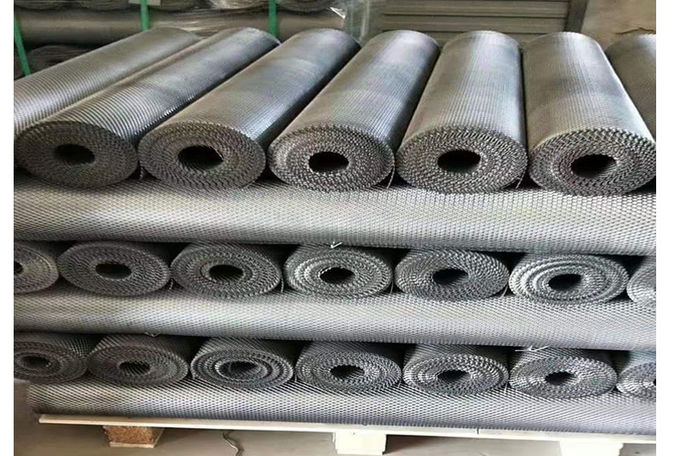 Diamond Hole 0.6mm 2m Length Hexagonal Wire Mesh