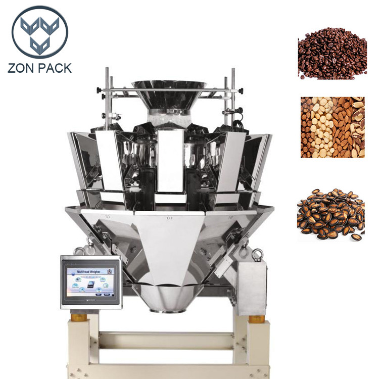 Potato Chips Puffed Food Onion Rings Zipper Bag Packing Machine 30g 50g 100g