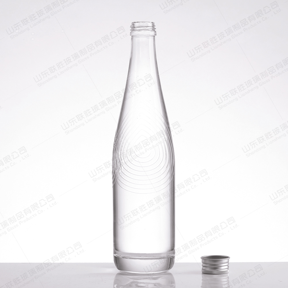 Customized Logo High Borosilicate Glass Wine Bottles for Test Tube and Whiskey 50ml/100ml