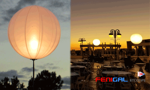 High Brightness Inflatable Moon Event Lighting Balloon 480W AC LED Lamp Beads Light Up Your Night Sky