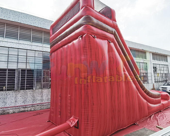 Red Bouncy Castle Bounce House Outdoor Inflatable Water Slides Multi Color