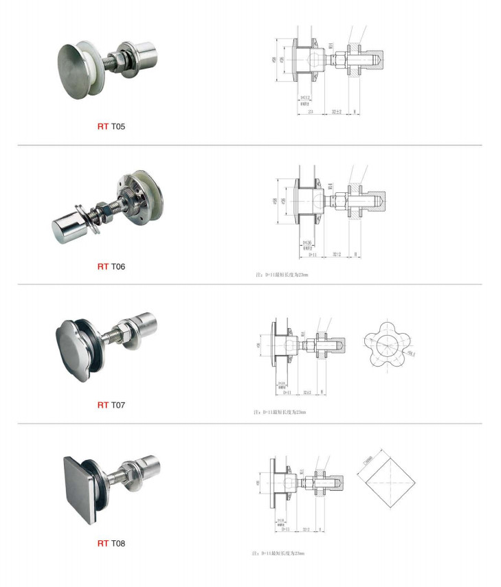 Stainless steel accessories and parts for building hardware from China supplier ISURE MARINE