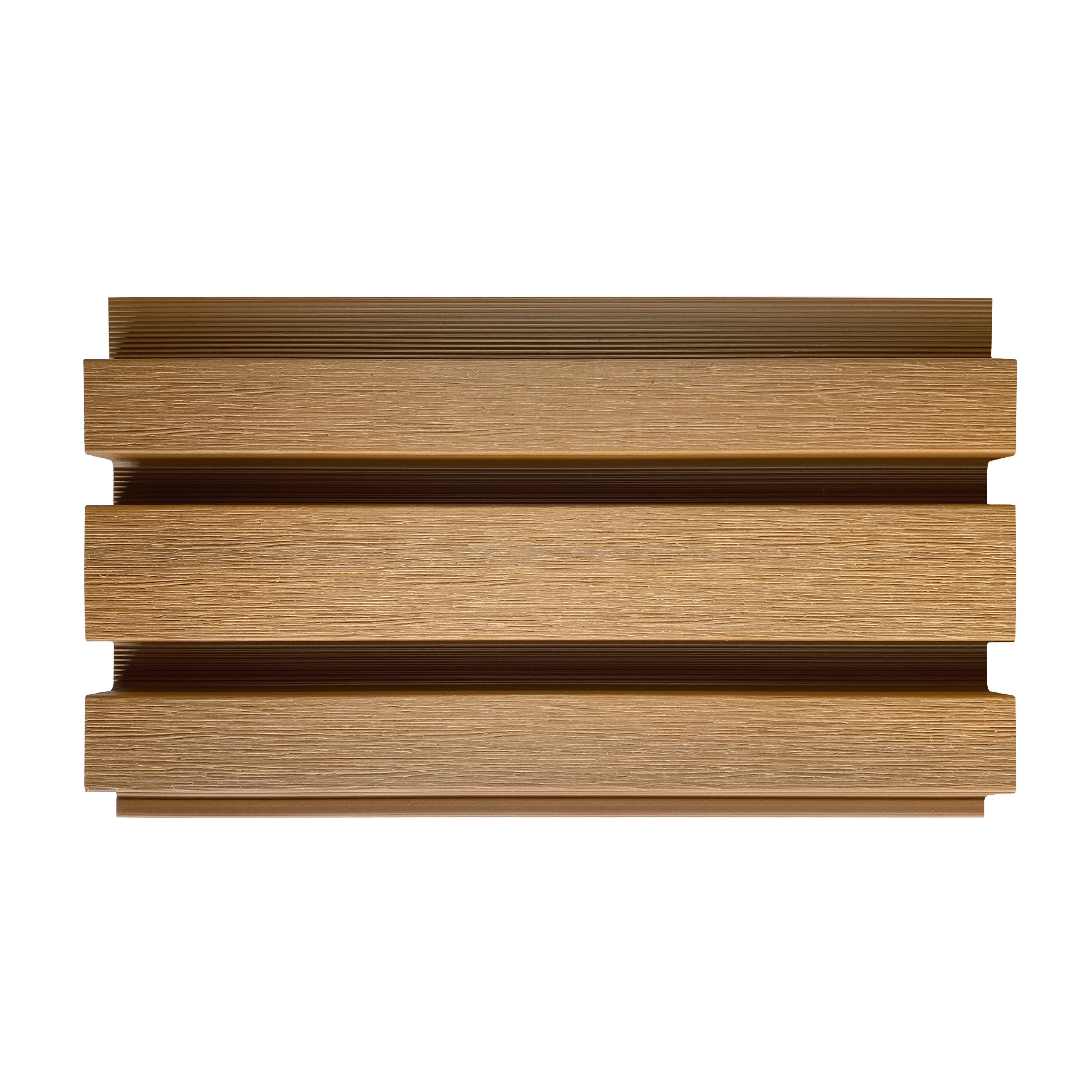 140*25mm Wpc Interior Wall Cladding Wooden Plastic Composite Panels Mould Proof