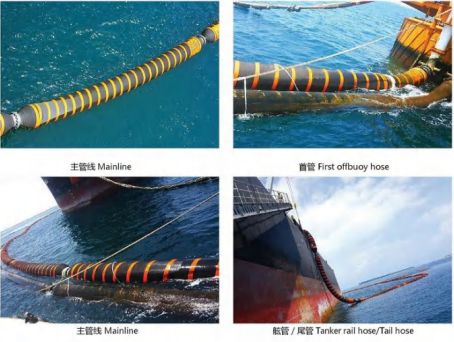 JRB Floating Dredging Hose /Floating Hose For Crude Oil Transfer