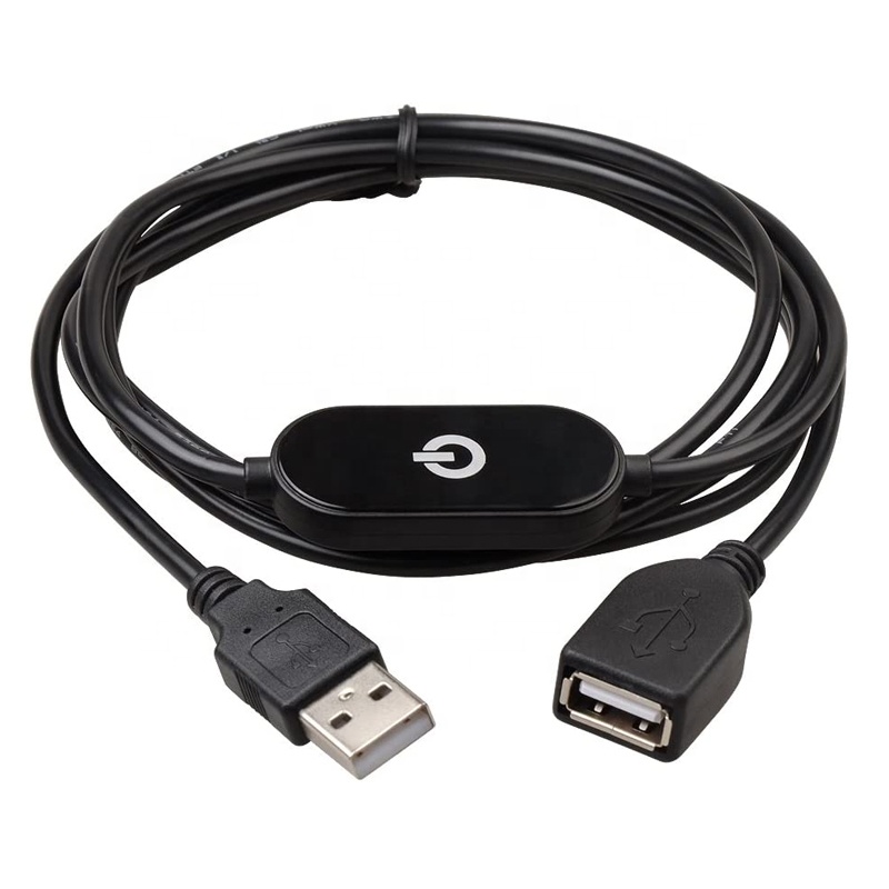 Touch Dimmer Switch Male to Female Type a USB Extension Cable for Led Strip Lights