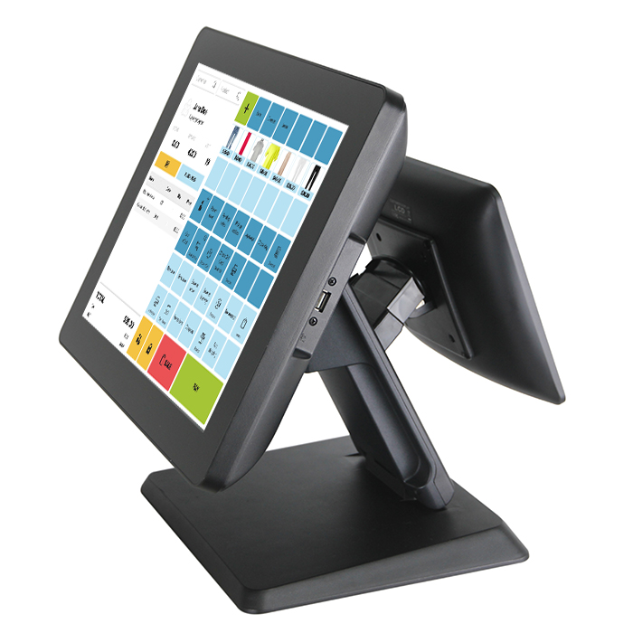 Foldable Touch Screen Monitor Stand VESA 75x75mm 100x100mm Tilt Angle Adjustable