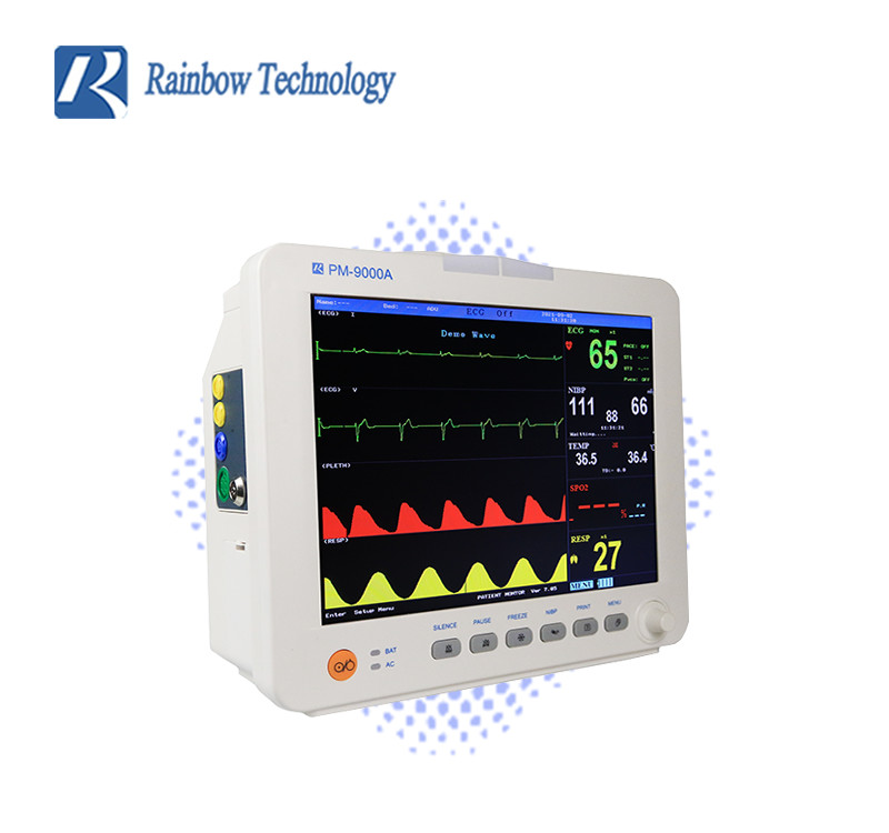 Emergency Room Multi Parameter Patient Monitor Optional Wall Bracket