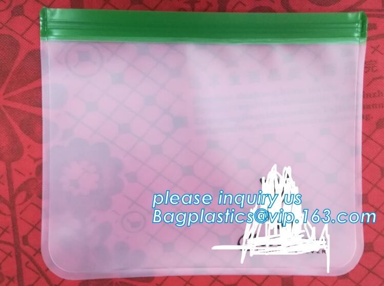 Seal Reusable Fresh Vegetable Meat Dog Cat Pet Food Storage Easy Clean 1 Liter Silicone Food Bag For Refrigerator bageas