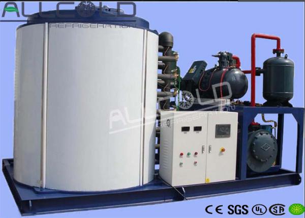 Quality Chemical Industry 82KW Ice Flaker Machine , Ice Flakes Making Machine for sale
