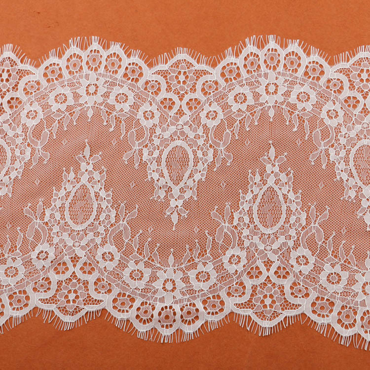 Good Quality Crochet Eyelash Lace Edge for Dress Double Side