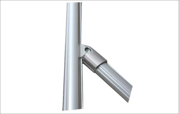 45 Degree Reusable Aluminum Square Tubing Joints With Oxidation Surface