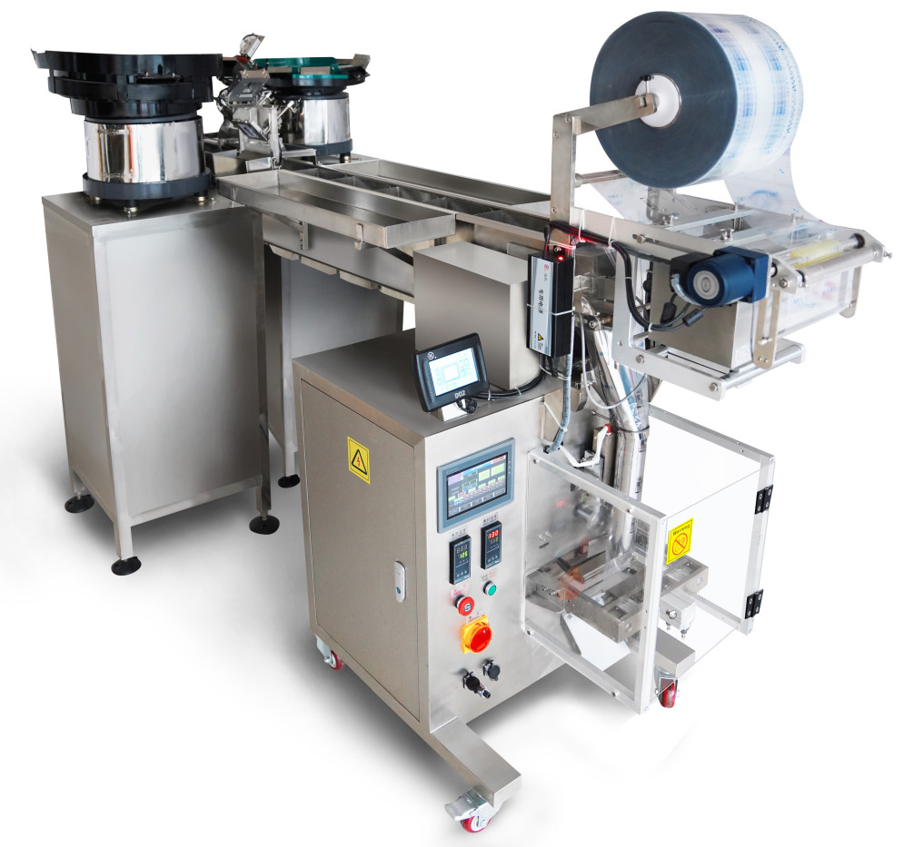 Screw Counting Packing Machine With Chain Screw Nuts Fastener Packaging Machine
