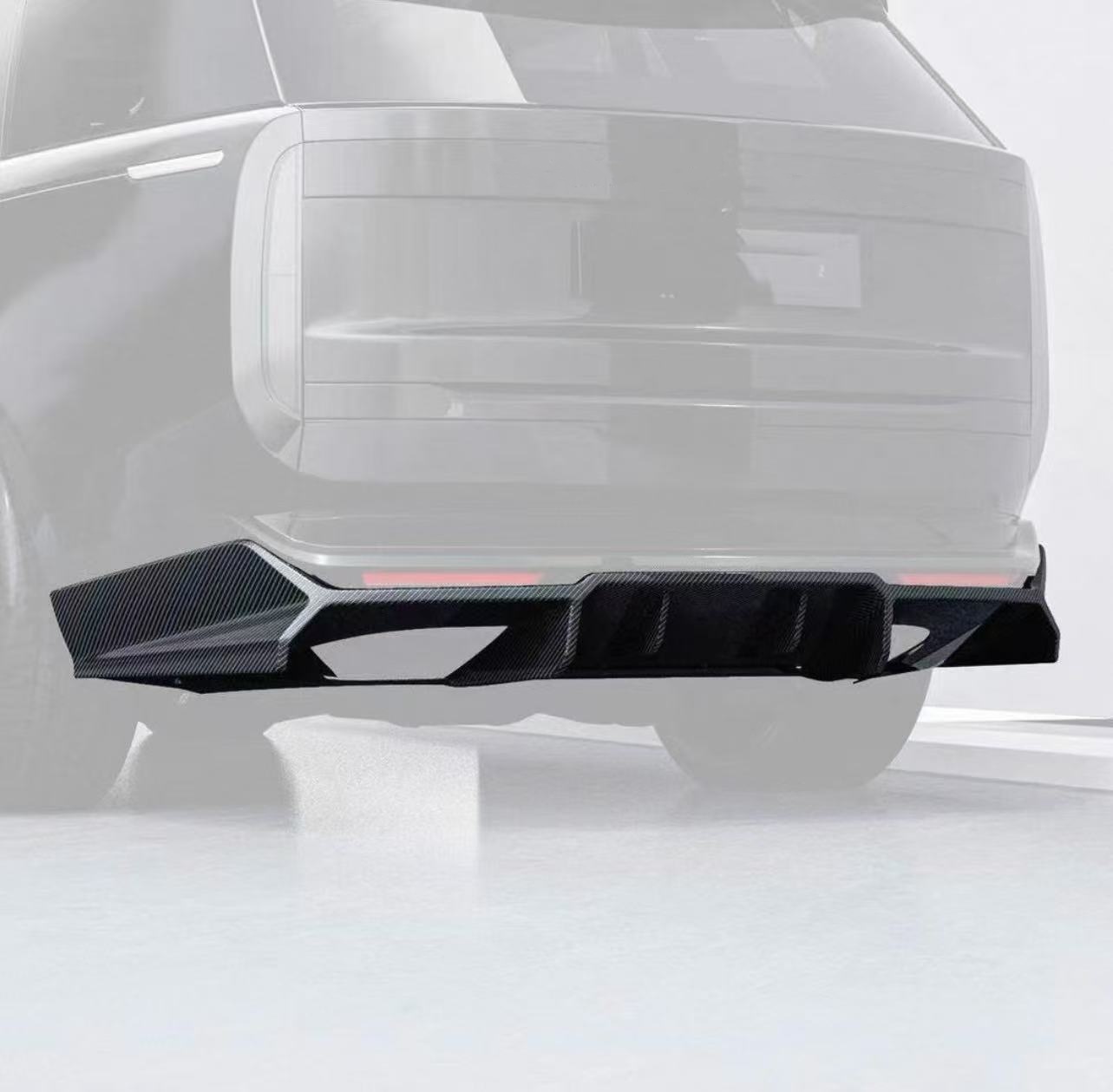 2022 Replace Land Rover Body Kit VS Style Universal Front Bumper Lip Spoiler Diffuser Side Skirt