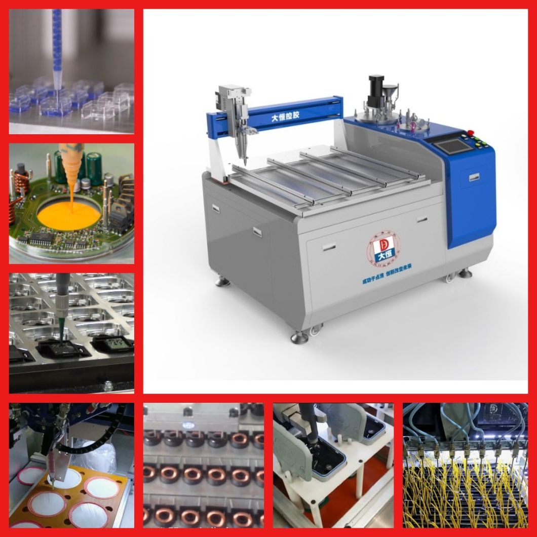 Vertical Installation Adhesive Dispensing Systems with High Precision Gluing Machine