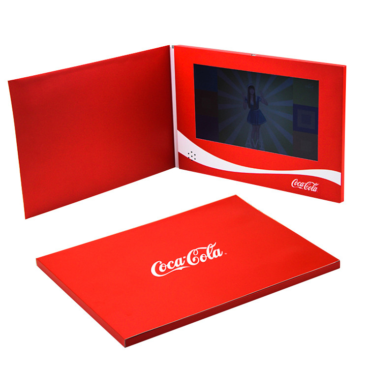 2.4/4.3/5/7/10.1 inch LCD video sales kits video mailer pack for new product lanuch