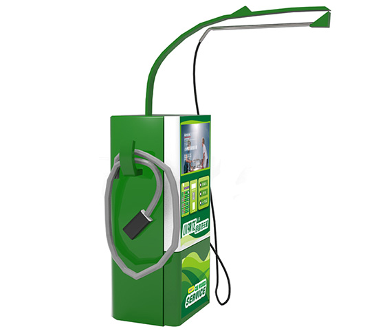 Hot Dip Galvanized Steel High Pressure Water Pre-Washing Car Wash Machine