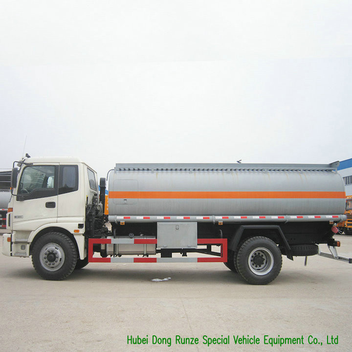 FOTON AUMAN Fuel Delivery Truck With Stainless Steel Tank PTO Fuel Pump 12CBM