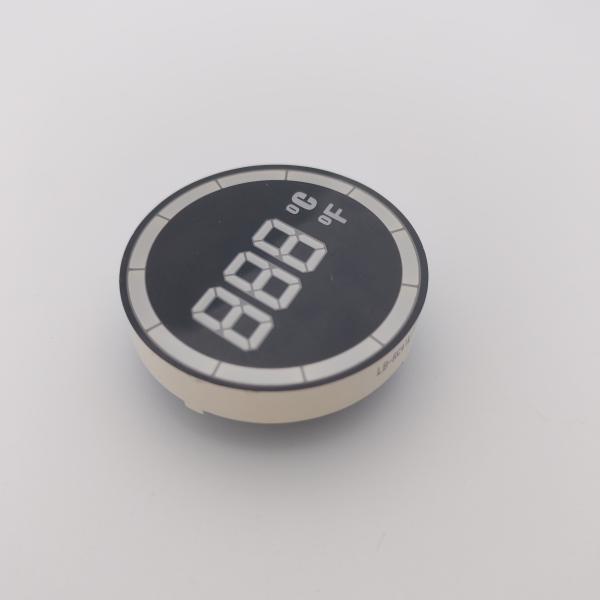 Round Common Cathode 7-Segment LED Temperature Display Controller