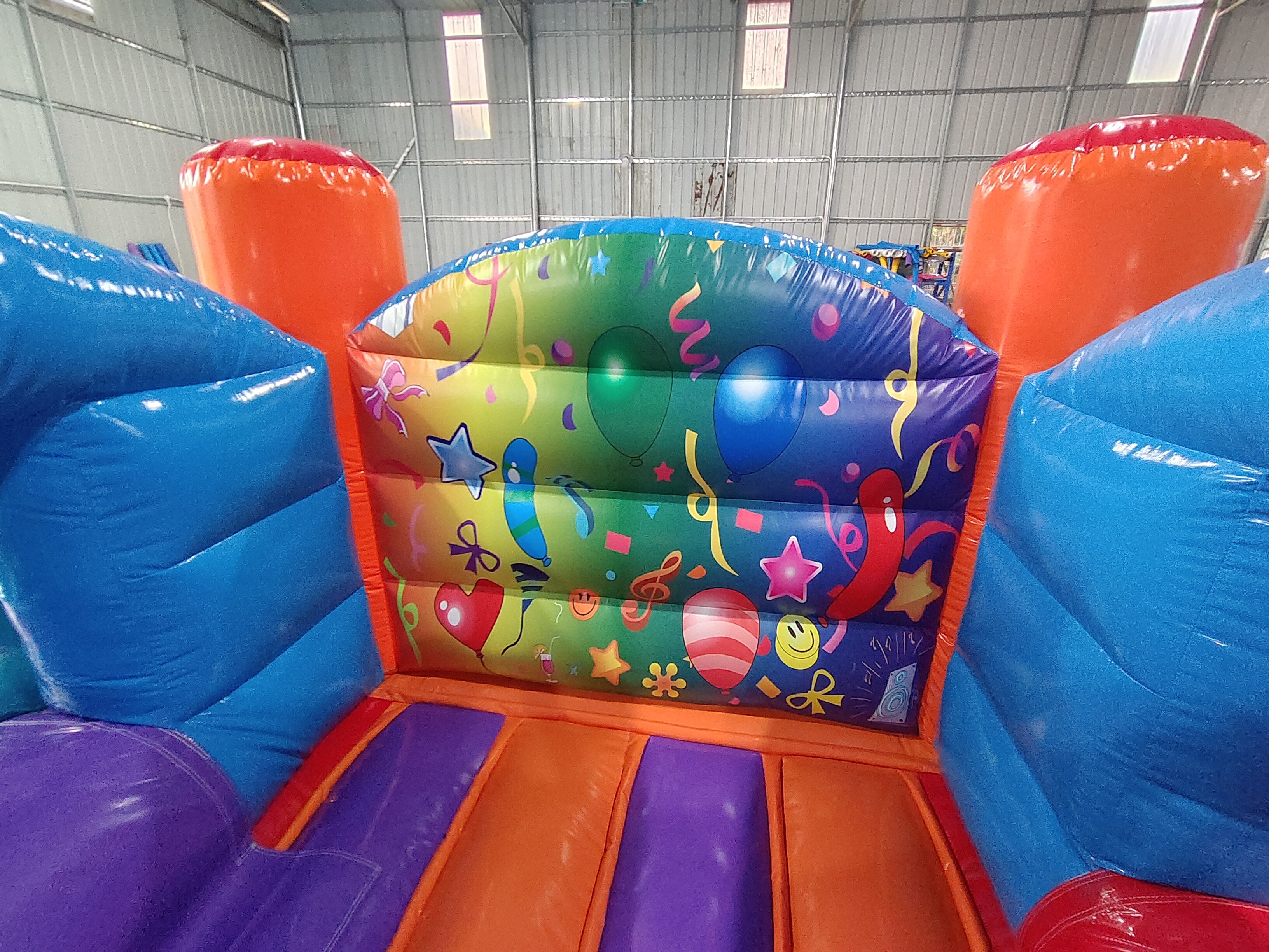 Indoor Playground Inflatable Bouncer Combo With Slide Gaint Inflatable Amusement Park
