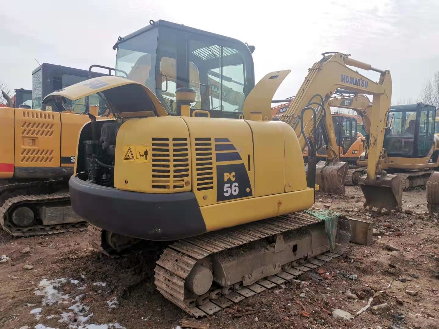 Hydraulic PC60-7 6T Japan Used Komatsu Mini Excavator