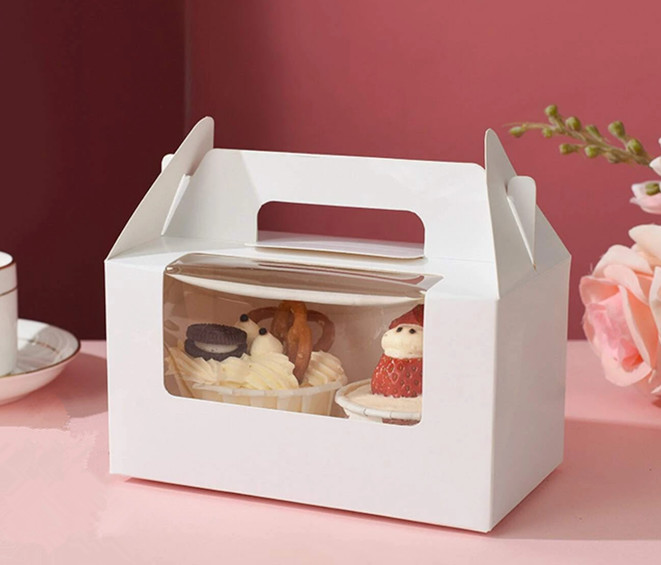 Custom Food Packing Boxes Small Printing Dessert Cake Gifts Packaging Box