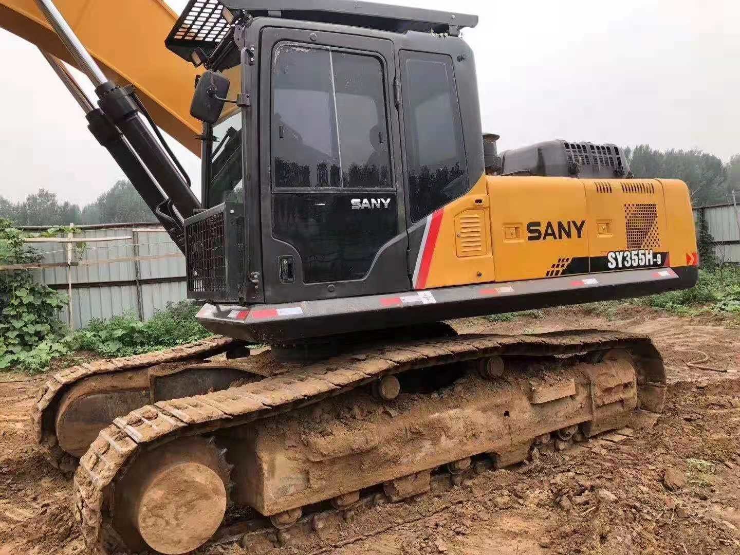 Enhanced Scraper Bucket SY355H-9 Used Sany Excavator