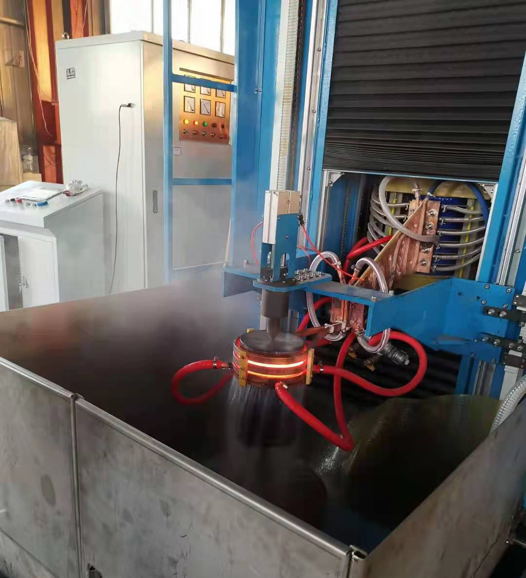 200KW Water Cooling Induction Quenching Machine With Copper Coil