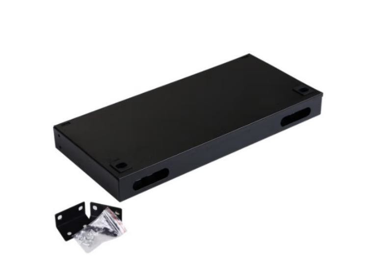 Fixed Fiber Optic Rack Mount Enclosure 12 Core Patch Panel 1U St Upc Adapter​