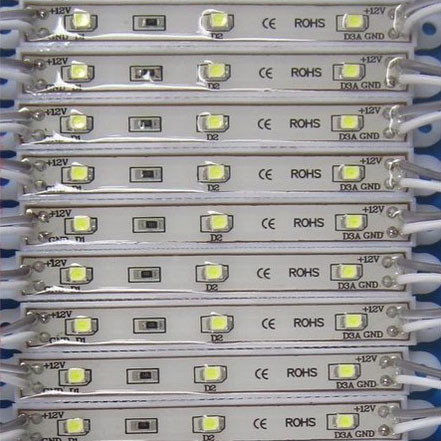 KooSion 12V LED Module 3 LEDS SMD 3528 Waterproof