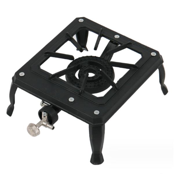 Factory supply outdoor barbecue hiking portable stove cast iron potting stove liquefied gas gas multi-eye stove wholesal