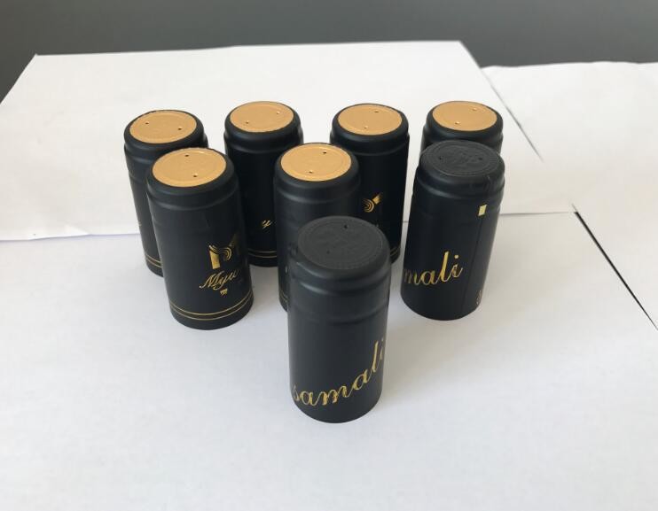 Anti Slip Embossed Heat Shrink Wine Bottle Seals For Wine Bottle Neck Wrapping