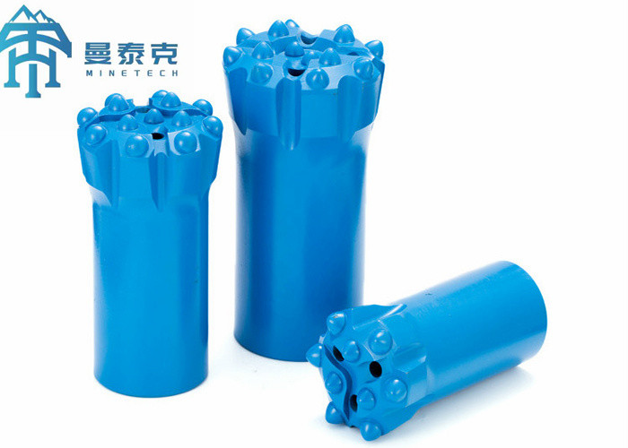Thread Button Blast Hole Drill Bits , Oem 76mm T38 Drill Bit