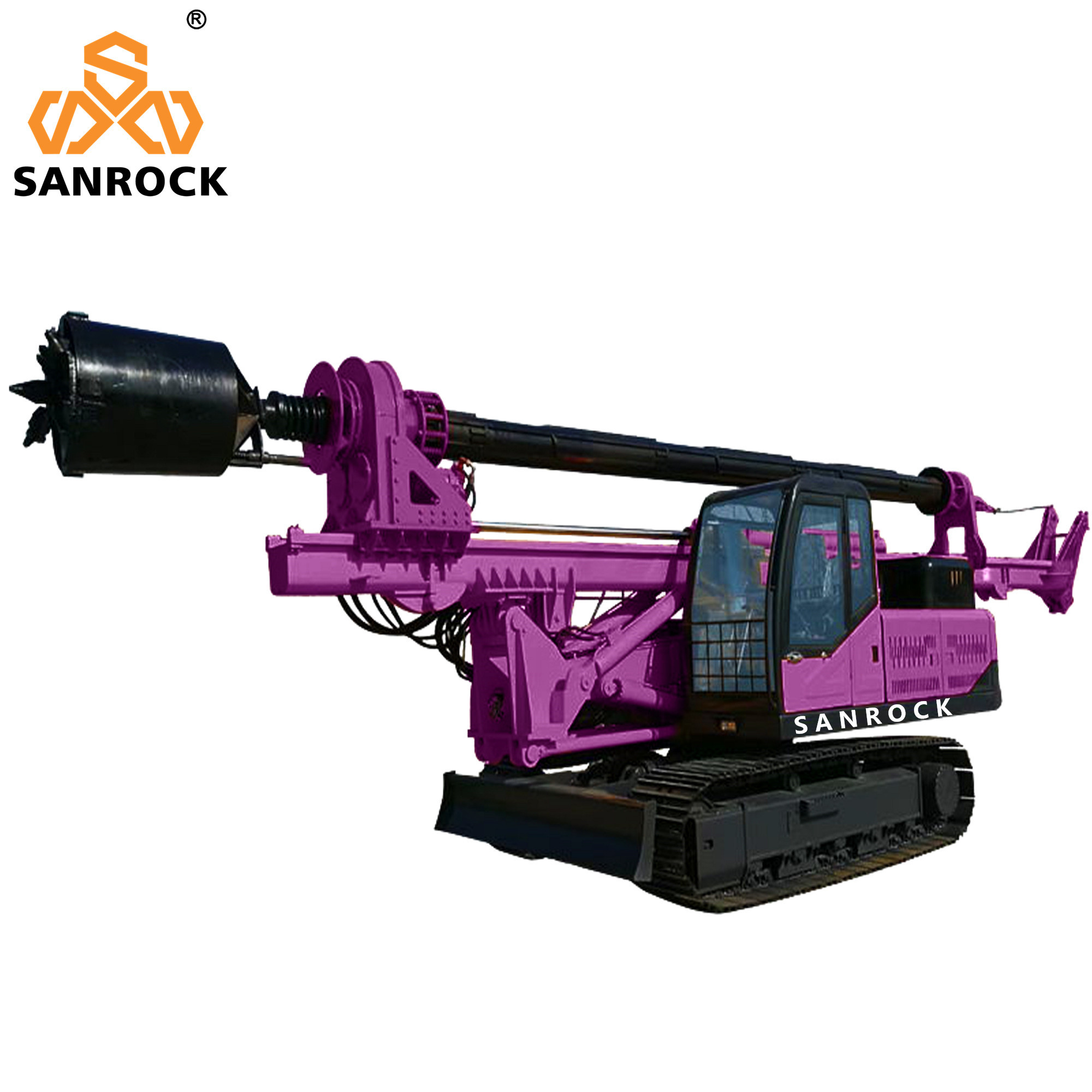 Hydraulic Rotary Drilling Rig Foundation Construction Machine Rotary Pile Drilling Rig