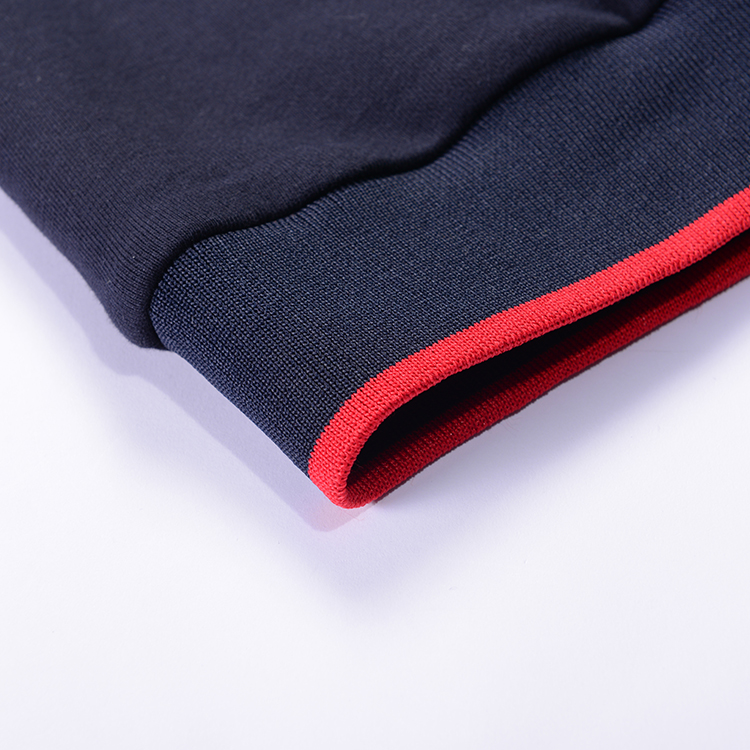 Multi Color Men'S Roundneck Sweatshirts , Navy Blue Pullover Sweatshirt Windproof