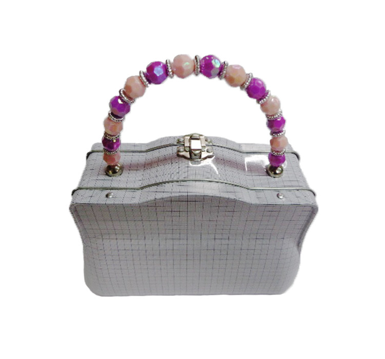 Personalized Metal Storage Box , Packaging Tin Box For Tea Candy 184.5*135*83hmm