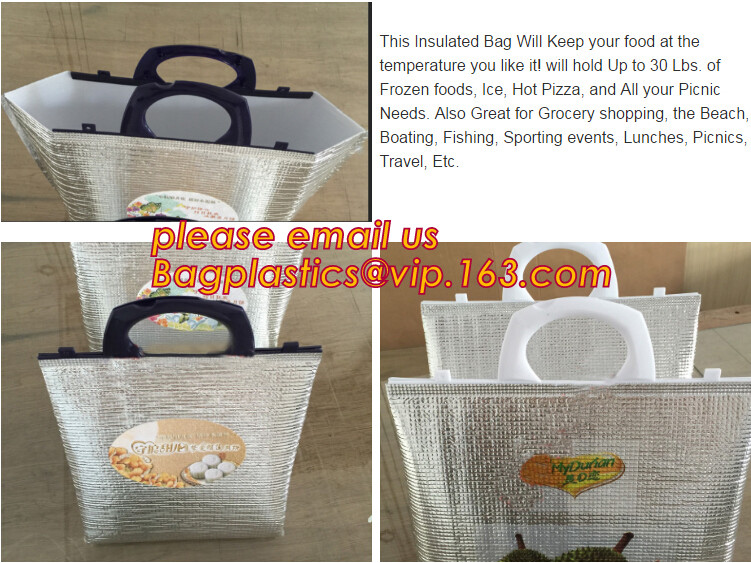 cooler bag waterproof oxford shoulder bag ice pack thermal picnic lunch box vehicle insulation bag for meal drinks pack