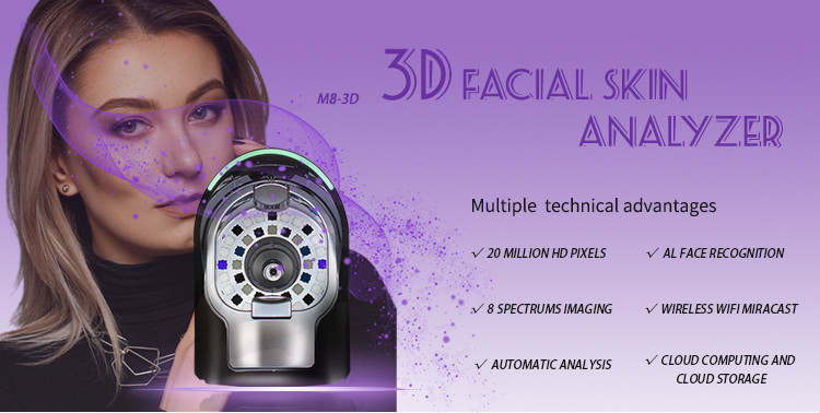 3d nls analyzer skin analysis camera OEM livre download skin analysis software to skin analyzer